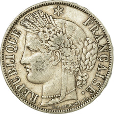 Coin, France, Cérès, 5 Francs, 1850, Paris, VF(30-35), Silver, KM:761.1