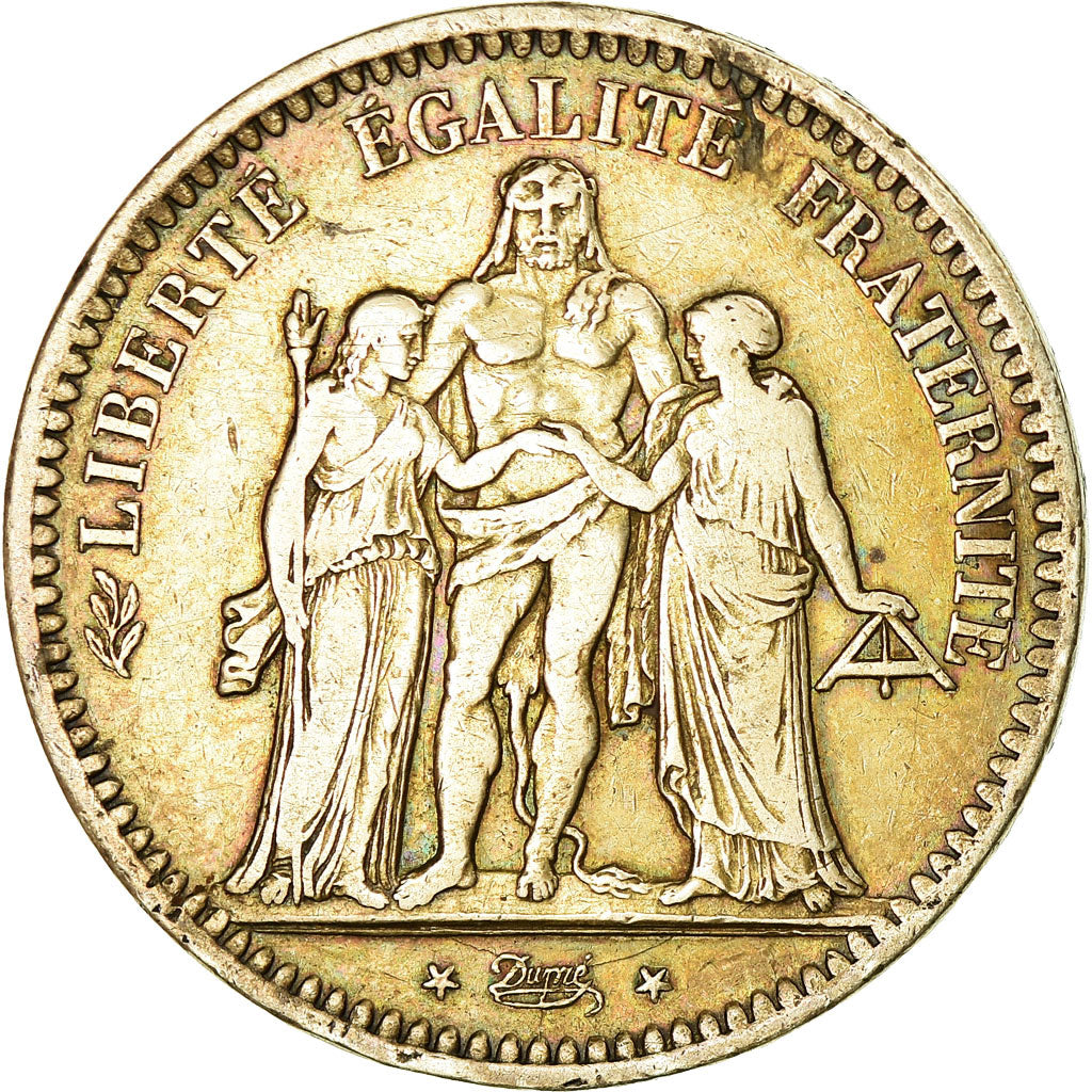 Coin, France, Hercule, 5 Francs, 1849, Paris, VF(30-35), Silver, KM:756.1