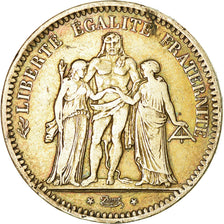 Coin, France, Hercule, 5 Francs, 1849, Paris, VF(30-35), Silver, KM:756.1