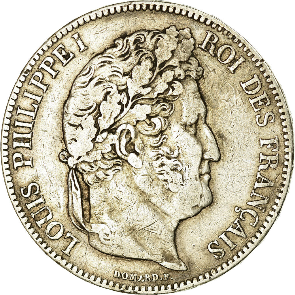Monnaie, France, Louis-Philippe, 5 Francs, 1840, Strasbourg, TB+, Argent