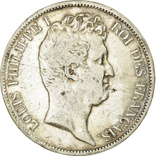 Coin, France, Louis-Philippe, 5 Francs, 1831, Lille, VF(30-35), Silver