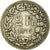 Münze, Schweiz, 2 Francs, 1879, Bern, S, Silber, KM:21
