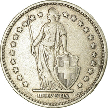 Moneta, Svizzera, 2 Francs, 1922, Bern, MB+, Argento, KM:21
