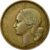 Moeda, França, Guiraud, 50 Francs, 1950, Paris, EF(40-45), Alumínio-Bronze