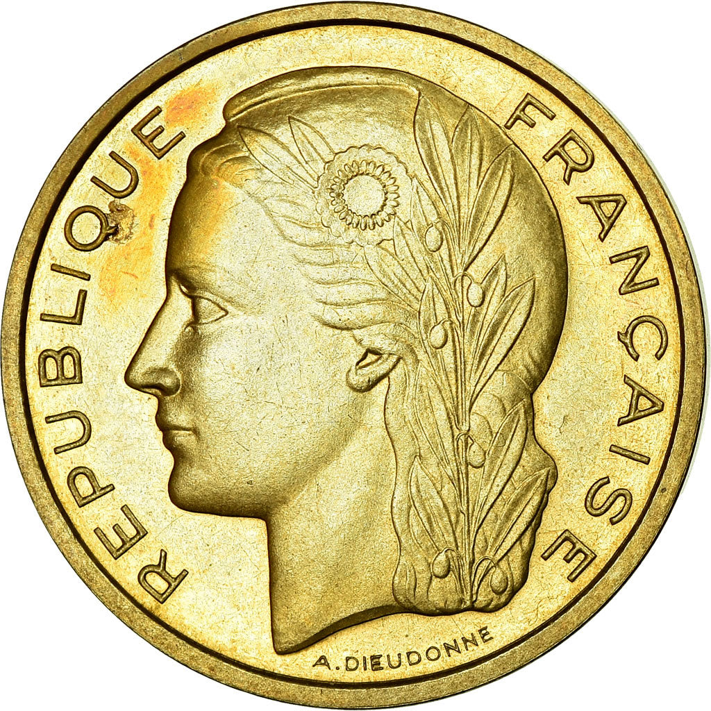 Münze, Frankreich, Essai de Dieudonné, 20 Centimes, 1961, Paris, ESSAI, UNZ