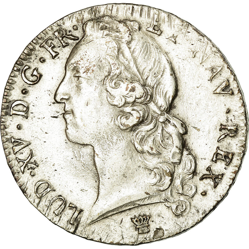 Moneda, Francia, Louis XV, Écu au bandeau, Ecu, 1767, Limoges, MBC, Plata