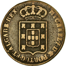 Coin, Portugal, Miguel, 40 Reis, Pataco, 1832, VF(20-25), Bronze, KM:391
