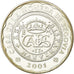 Coin, Spain, Juan Carlos I, 500 Pesetas, 2001, Segovia, MS(65-70), Silver