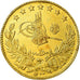 Coin, Turkey, Abdul Hamid II, 500 Kurush, 1293//28 (1902), Qustantiniyah, Gold