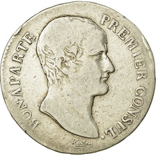 Coin, France, Napoléon I, 5 Francs, 1804, Toulouse, VF(20-25), Silver