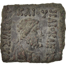 Coin, Heliokles II, Quadruple Unit, 90-75 BC, EF(40-45), Bronze, SNG ANS:1152