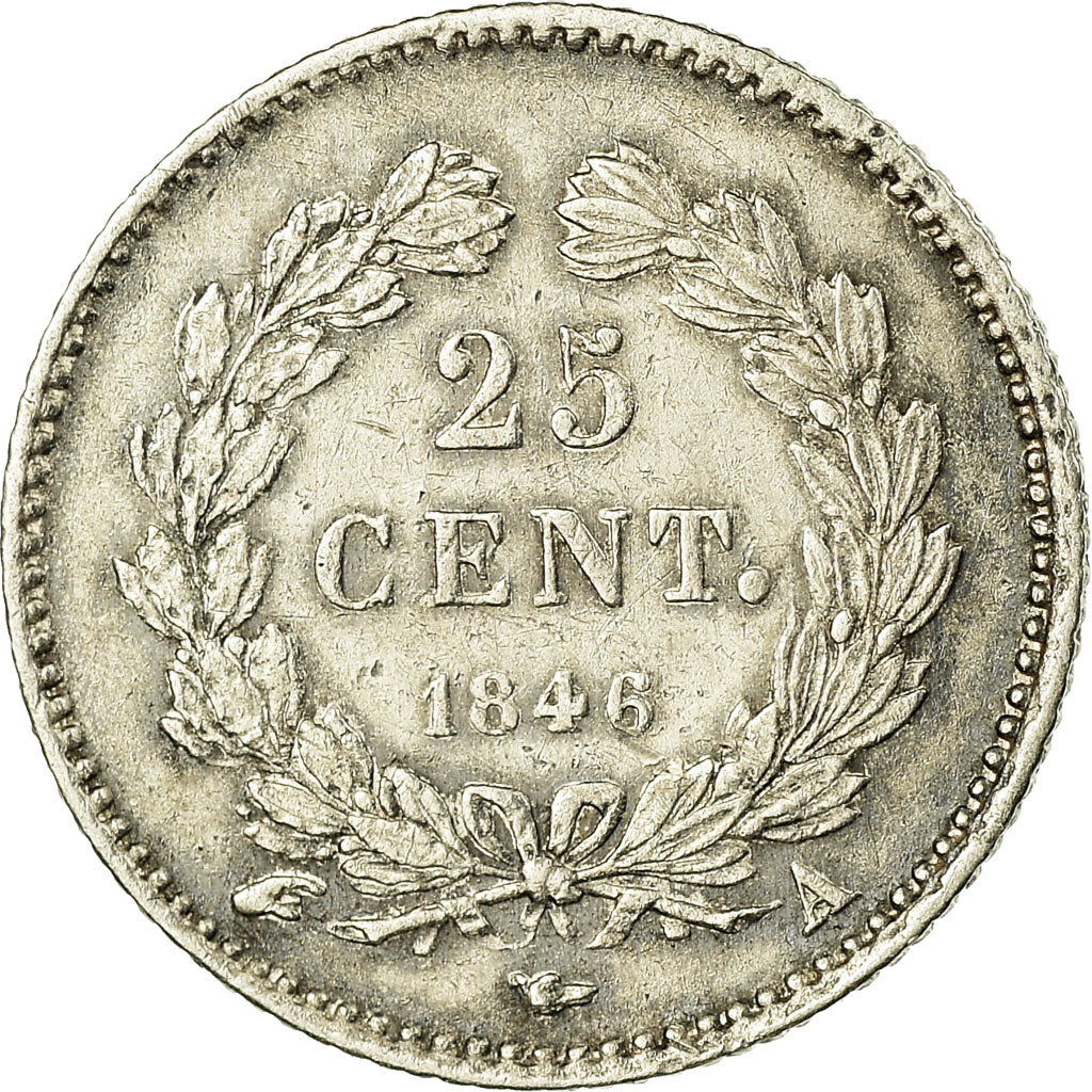 Monnaie, France, Louis-Philippe, 25 Centimes, 1846, Paris, TTB+, Argent