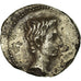 Coin, Augustus, Denarius, 16 BC, Spain, Traveling mint, EF(40-45), Silver