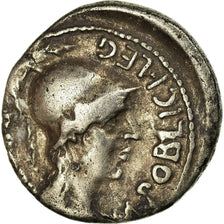Coin, Pompeius, Denarius, 46-45 BC, Spain, EF(40-45), Silver, Crawford:469/1a