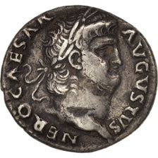 Nero, Denarius, Rome, EF, Silver, RIC:53