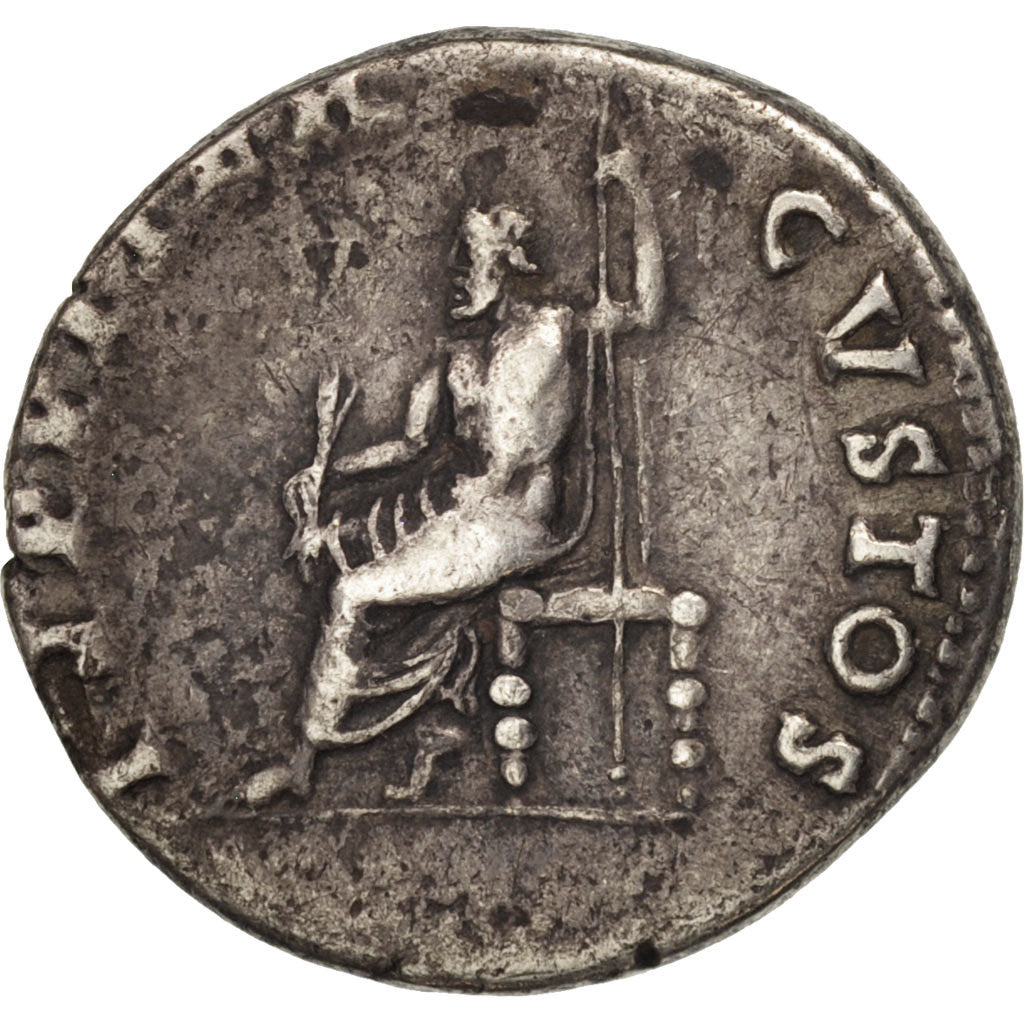 Nero, Denarius, Rome, EF, Silver, RIC:53