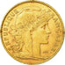 Moneta, Francia, Marianne, 10 Francs, 1907, Paris, SPL-, Oro, KM:846