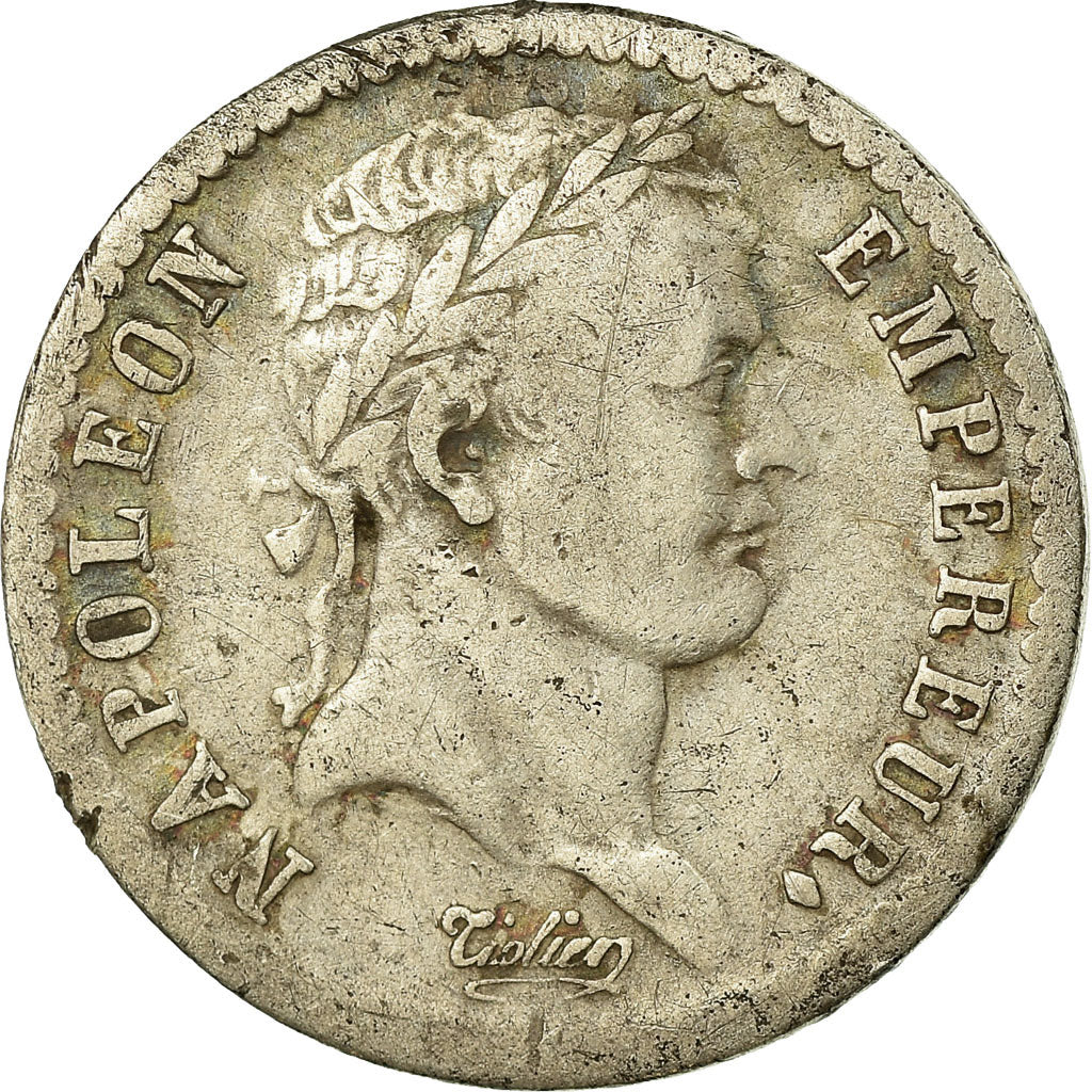 Monnaie, France, Napoléon I, 1/2 Franc, 1811, Lille, TB+, Argent, Gadoury:399
