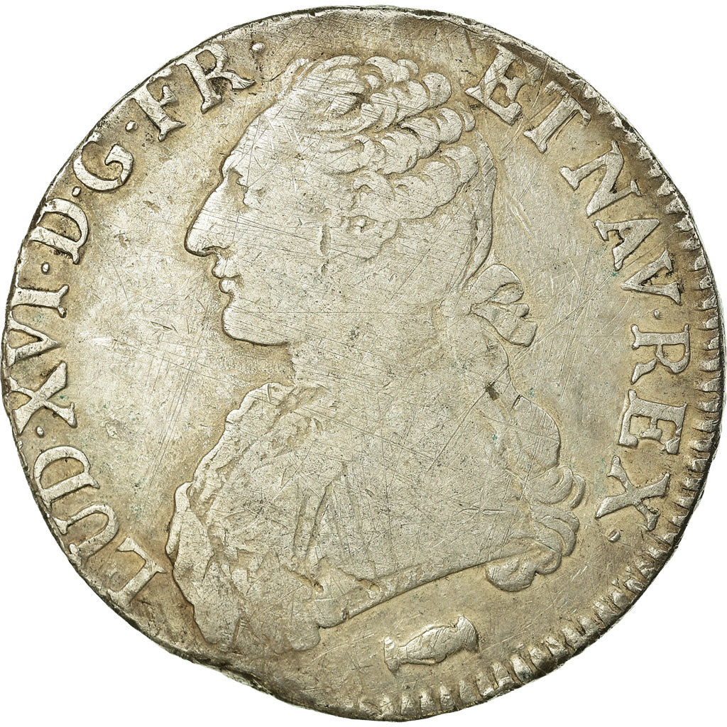 Monnaie, France, Louis XVI, Écu aux branches d'olivier, Ecu, 1776, Bordeaux