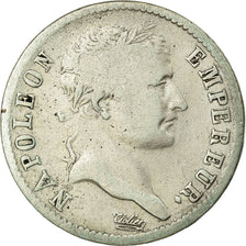 Moneda, Francia, Napoléon I, Franc, 1808, Lille, BC+, Plata, KM:682.14