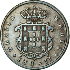 Coin, Portugal, Maria II, 10 Reis, 1852, EF(40-45), Copper, KM:481