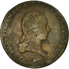 Moneta, Austria, Franz II (I), 6 Kreuzer, 1800, Schmollnitz, VF(20-25), Miedź