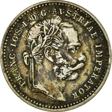 Monnaie, Autriche, Franz Joseph I, 10 Kreuzer, 1872, TTB, Argent, KM:2206