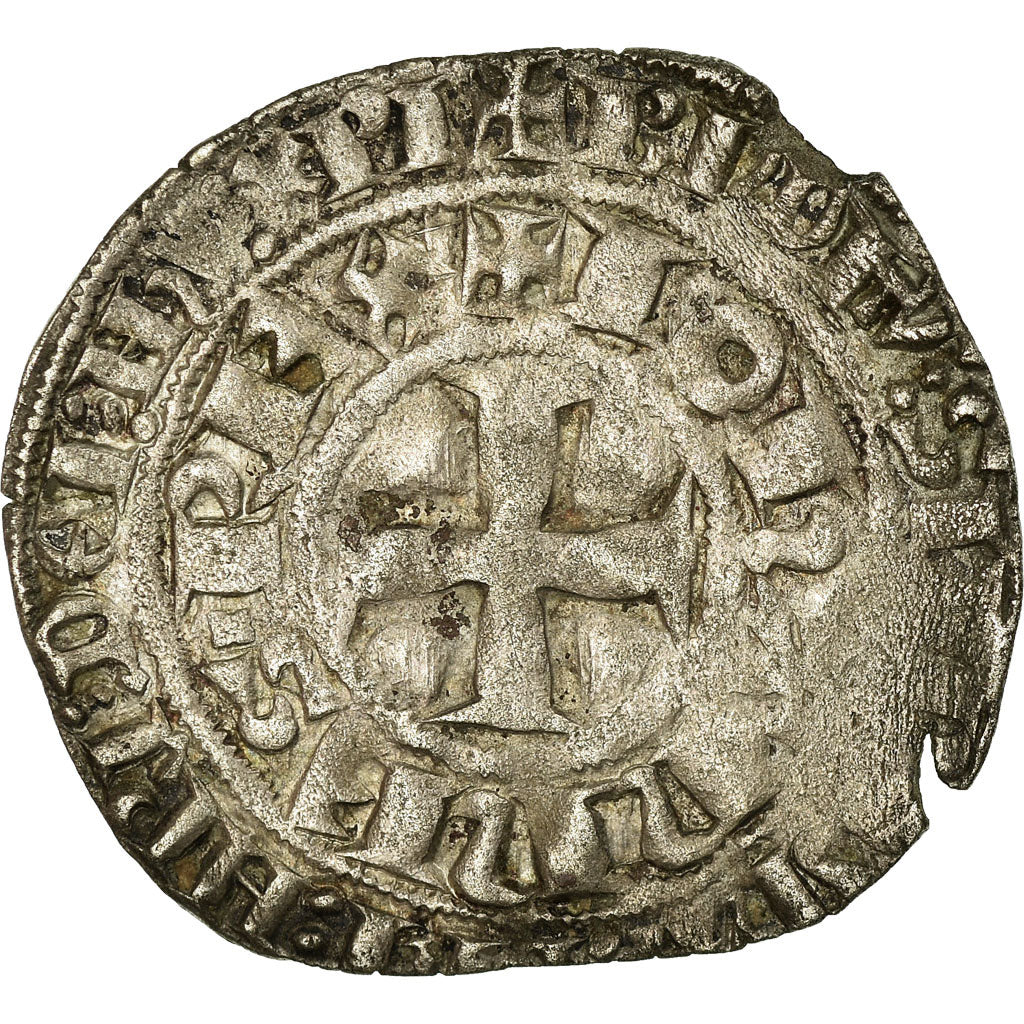 Münze, Frankreich, Jean II le Bon, Gros Tournois, S, Silber, Duplessy:351