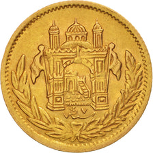 Moneda, Afganistán, Amanullah, Amani, 10 Rupees, 1920, Afghanistan, EBC, Oro