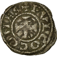 Coin, France, Anjou, Foulques IV, Denarius, Angers, EF(40-45), Silver