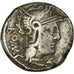 Munten, Caecilia, Denarius, 127 BC, Rome, ZF, Zilver, Crawford:263/1b