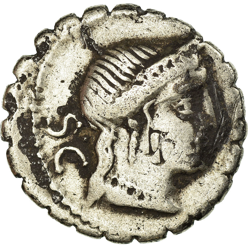 Moneta, Naevia, Denarius Serratus, 79 BC, Rome, MB+, Argento, Crawford:382/1b