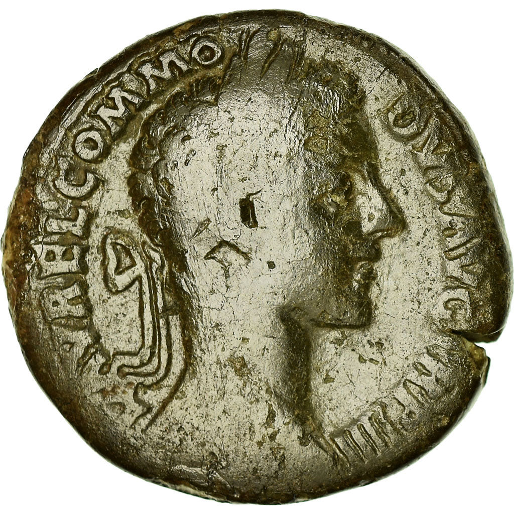 Coin, Commodus, Sestertius, 179, Rome, VF(20-25), Bronze, RIC:1608