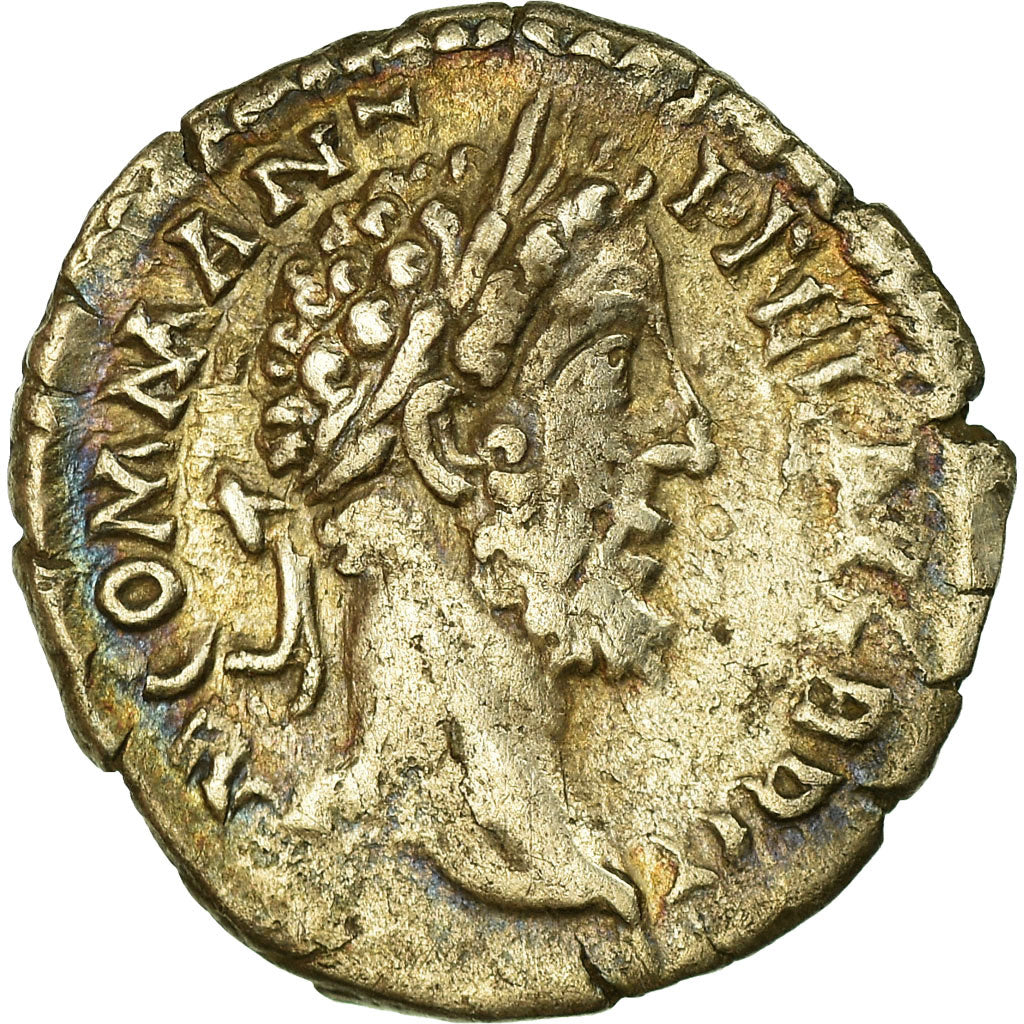 Moeda, Commodus, Denarius, 187, Rome, EF(40-45), Prata, RIC:155
