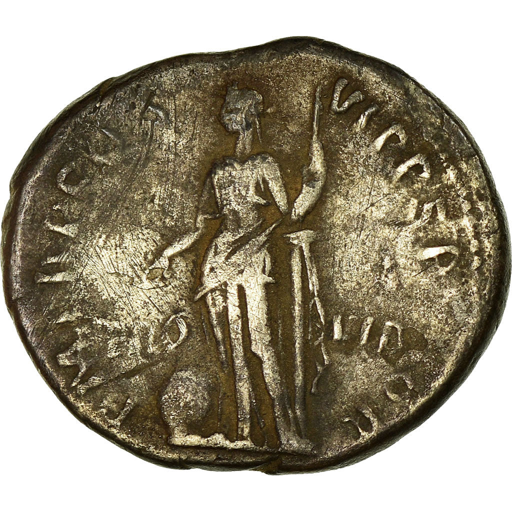 Coin, Trajan, Denarius, 116-117, Rome, EF(40-45), Silver, RIC:364