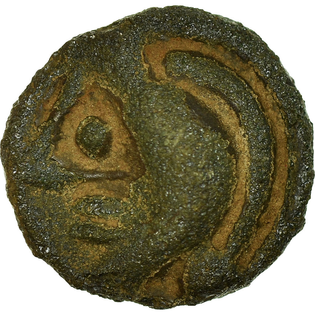 Coin, Bellovaci, Potin, EF(40-45), Potin, Delestrée:535