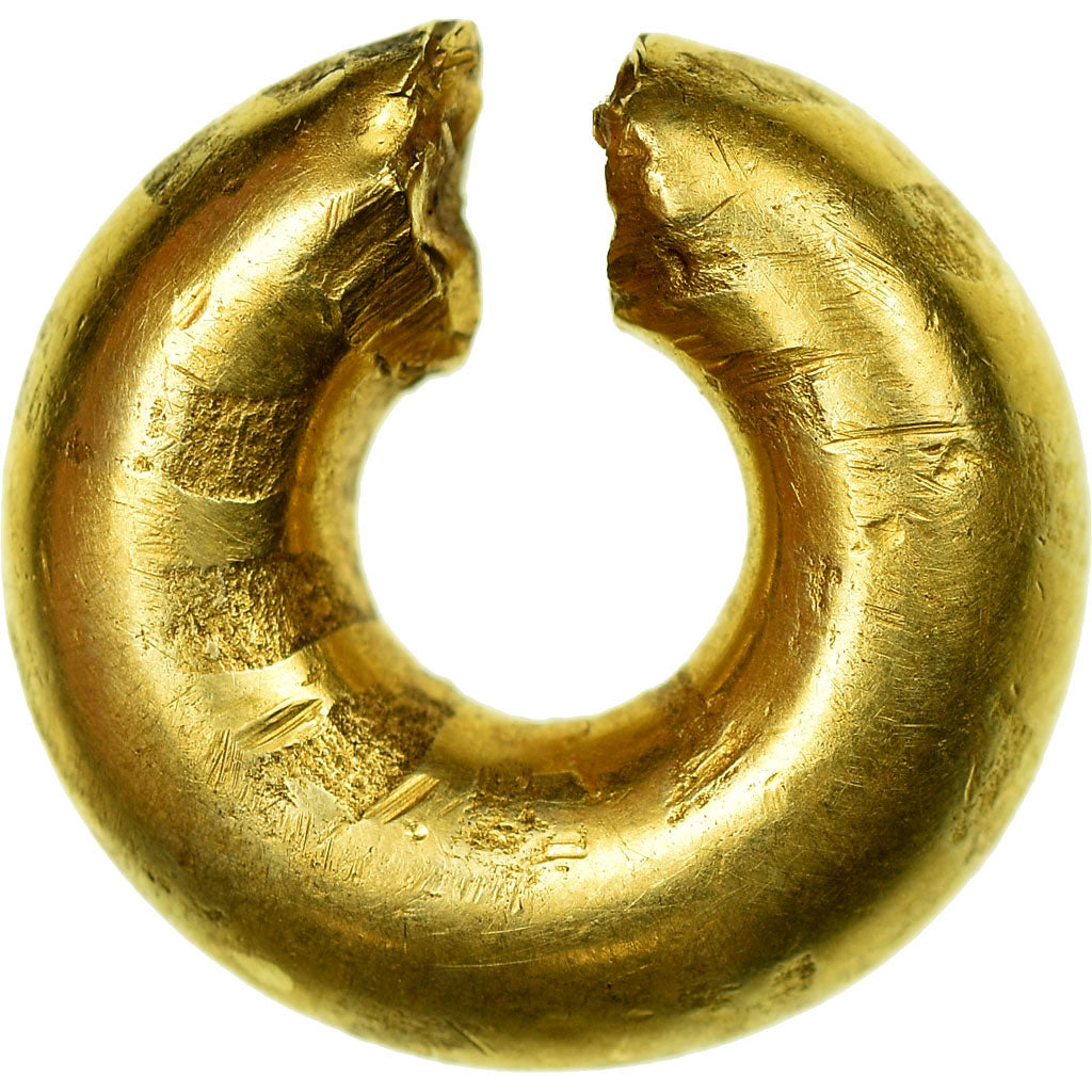 Münze, Celtic, Britain, Ring Money, 1st Millenium BC, SS, Gold