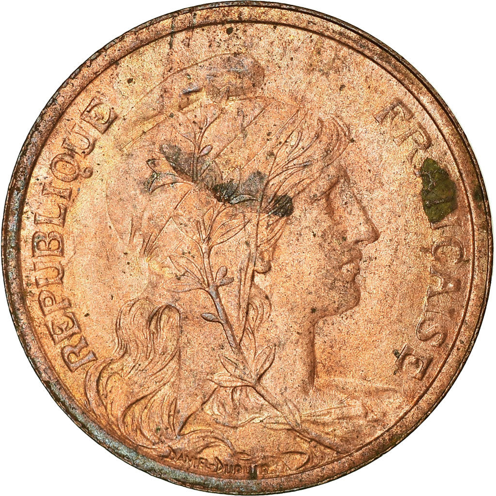 Moneda, Francia, Dupuis, 2 Centimes, 1910, Paris, EBC, Bronce, KM:841