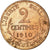 Moneda, Francia, Dupuis, 2 Centimes, 1910, Paris, EBC+, Bronce, KM:841