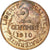 Moneda, Francia, Dupuis, 2 Centimes, 1910, Paris, EBC+, Bronce, KM:841