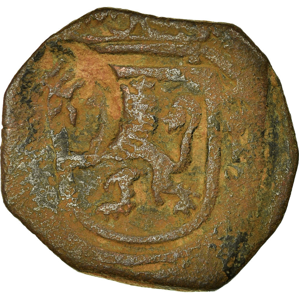 Coin, Spain, Philip IV, 8 Maravedis, VF(20-25), Copper