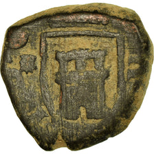 Coin, Spain, Philip IV, 2 Maravedis, 1659, Coruna, VF(20-25), Copper