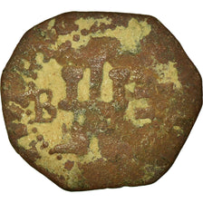 Coin, Spain, Philip III, 2 Maravedis, 1602, Burgos, VF(20-25), Bronze, KM:3.1