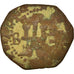 Coin, Spain, Philip III, 2 Maravedis, 1602, Burgos, VF(20-25), Bronze, KM:3.1