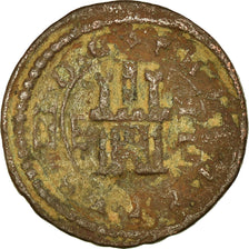 Coin, Spain, Philip III, 2 Maravedis, 1619, Segovia, VF(30-35), Bronze, KM:3.7