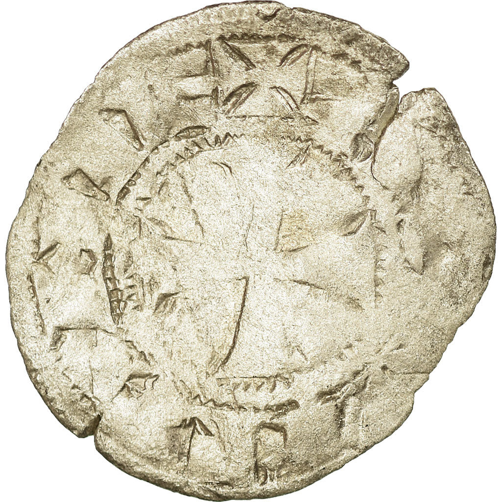 Coin, France, Richard Cœur de Lion, Denarius, F(12-15), Silver, Boudeau:471