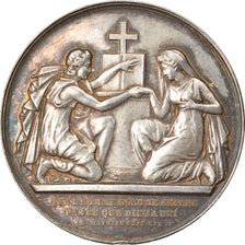 France, Medal, Mariage, Religion, Petit, AU(50-53), Silver