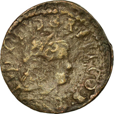 Coin, Spain, CATALONIA, Louis XIV, Seiseno, 1646, Barcelona, VF(30-35), Copper