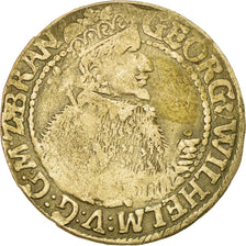 Coin, German States, BRANDENBURG, Georg Wilhelm, 1/4 Thaler, 1623, VF(30-35)