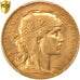 Moneta, Francia, Marianne, 20 Francs, 1910, PCGS, MS65, FDC, Oro, KM:857